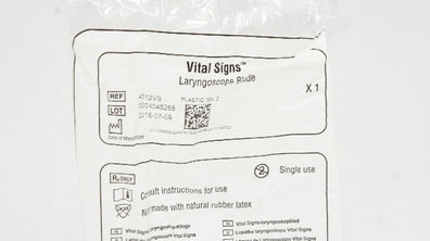 CareFusion 4512VS Vital Signs Laryngoscope Blade, MIL 2